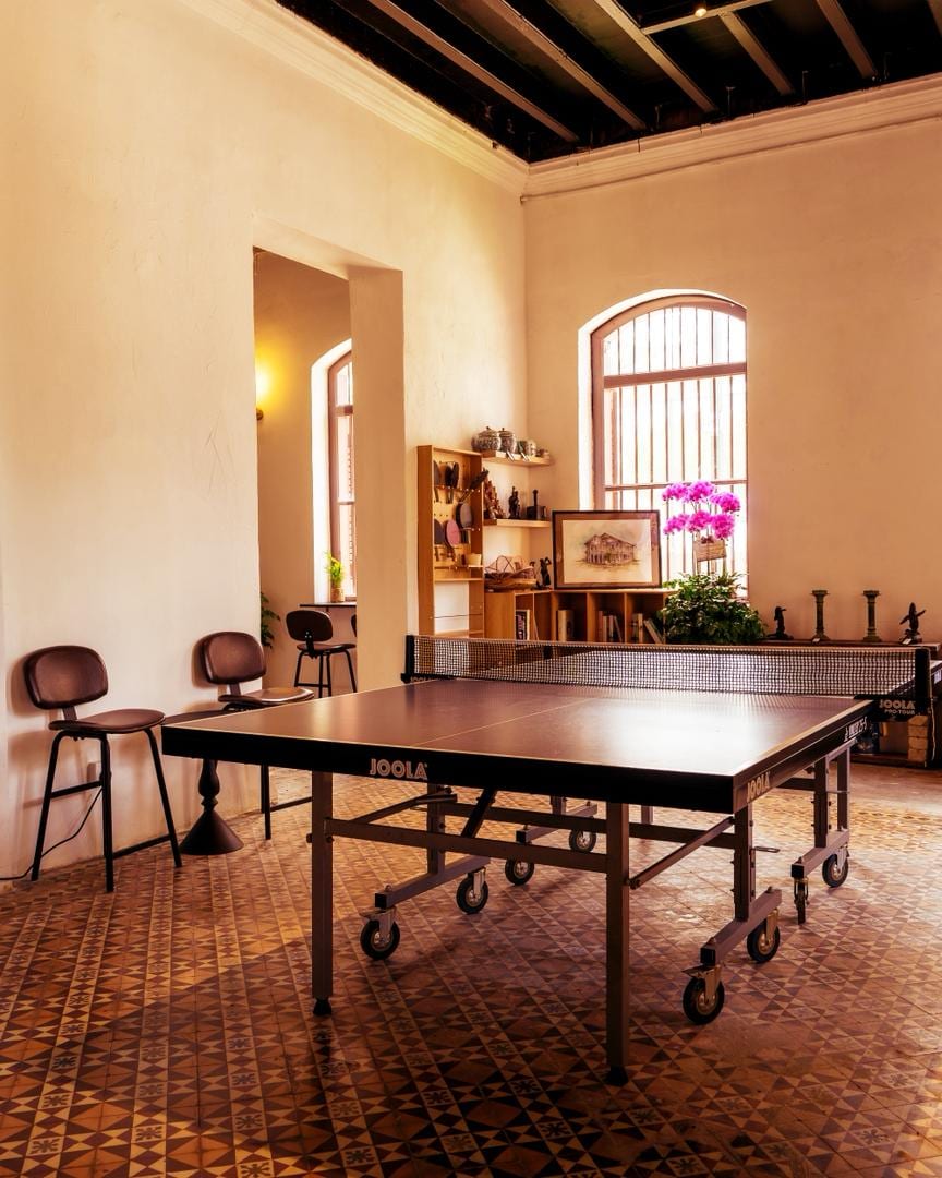 Table tennis room